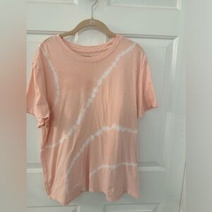 Athleta • Pink Tie Dye Organic Daily Relaxed Tee